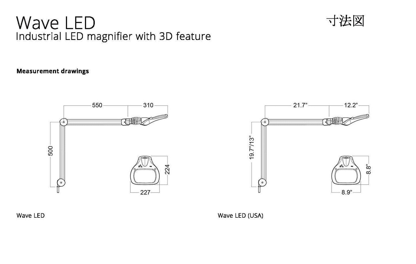 WAVE LED UV 3.5X