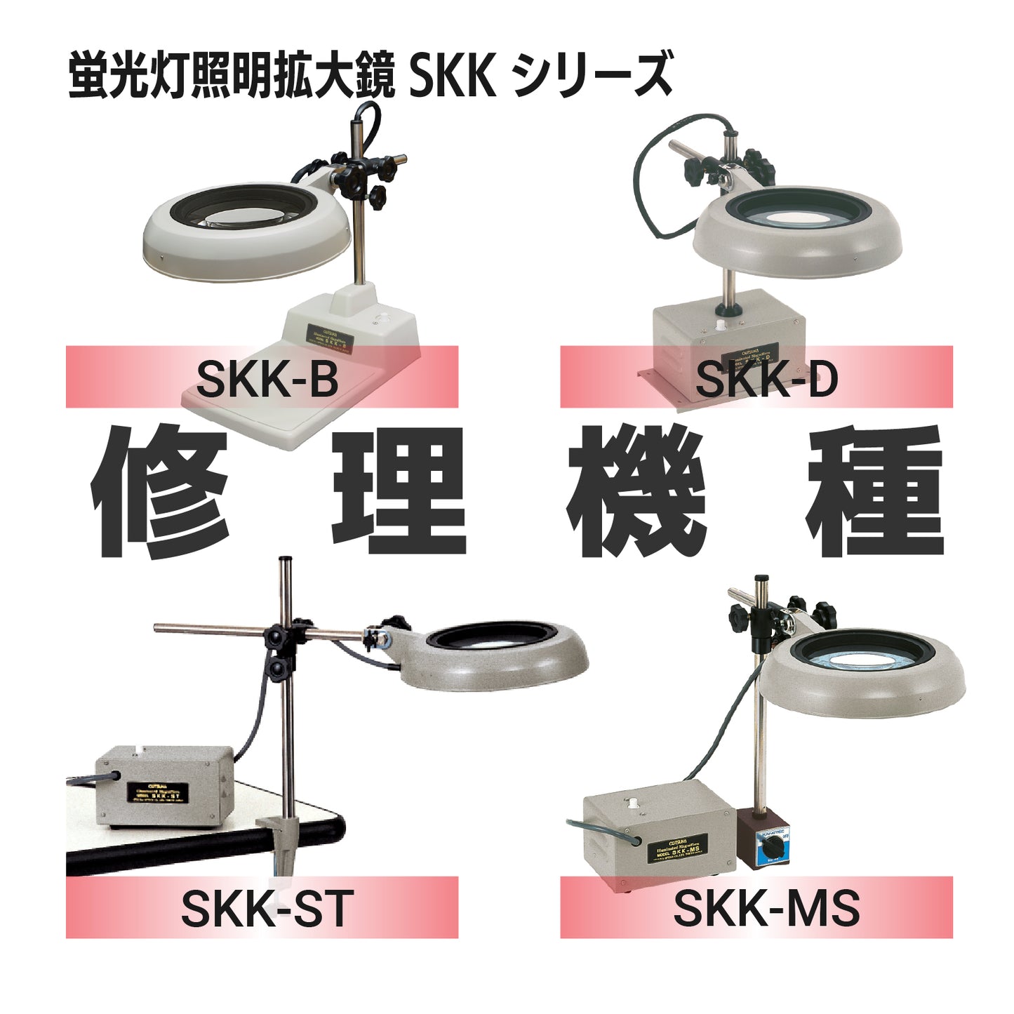 SKKシリーズ：SKK-B、D、ST、MS 各型